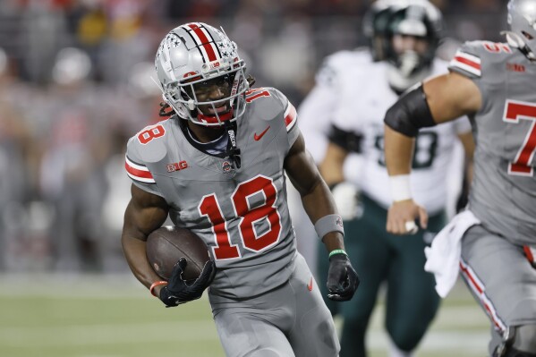 Ohio state shop grey jersey